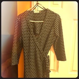 Calvin Klein wrap dress